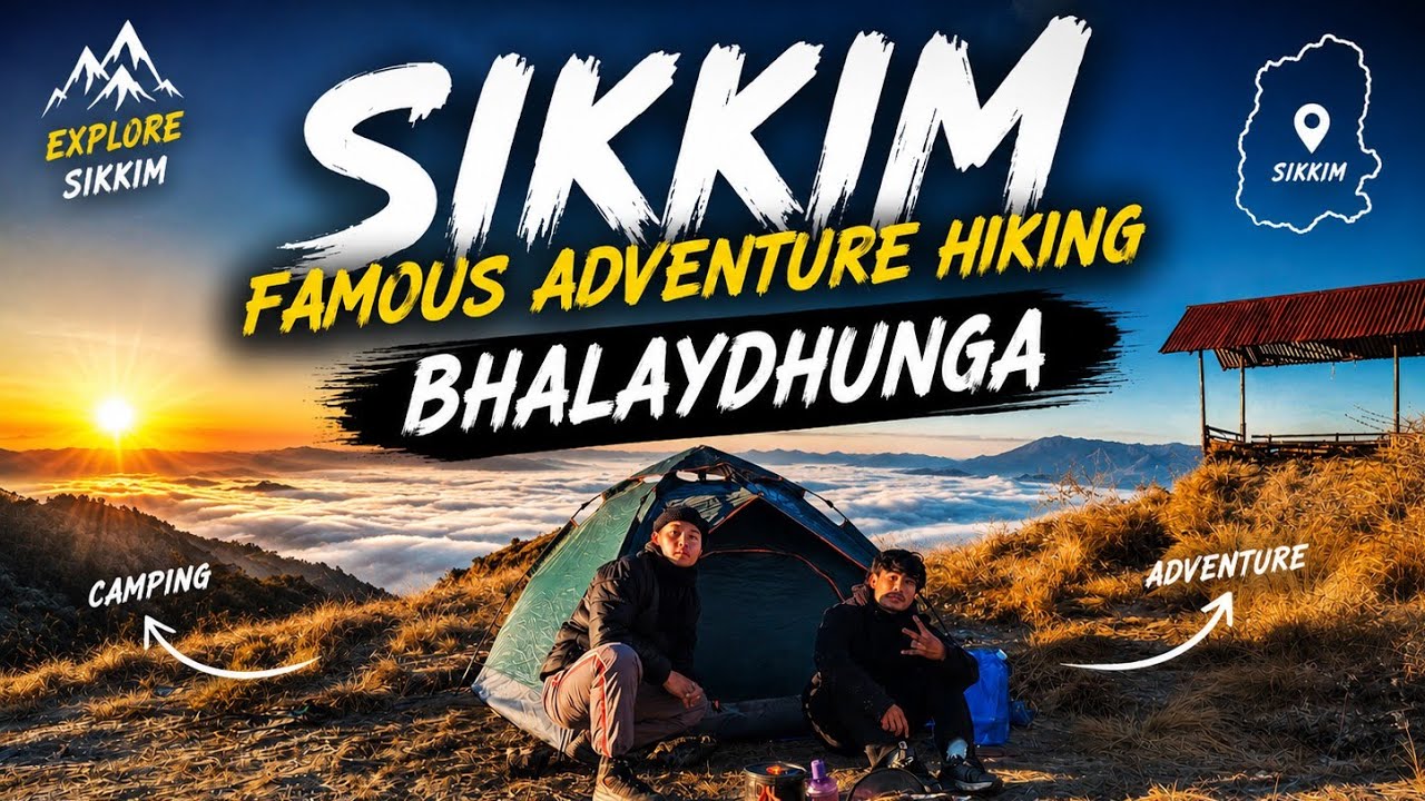 4 hours Hiking In -20•c ❄️ / Extreme Mountian & Adventure / Camping With My Friend ⛺⛰️ 