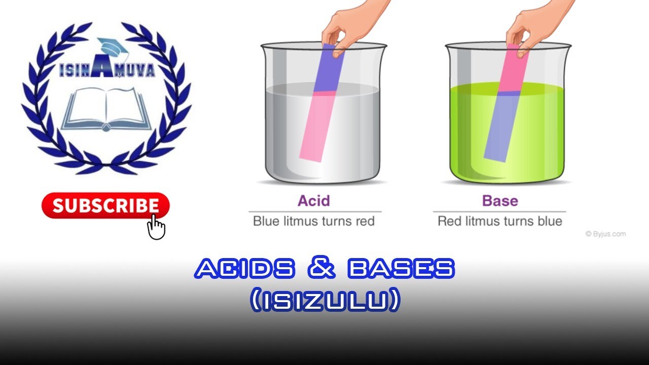 ACIDS AND BASES GRADE 11 AND 12 [ ISIZULU ]
