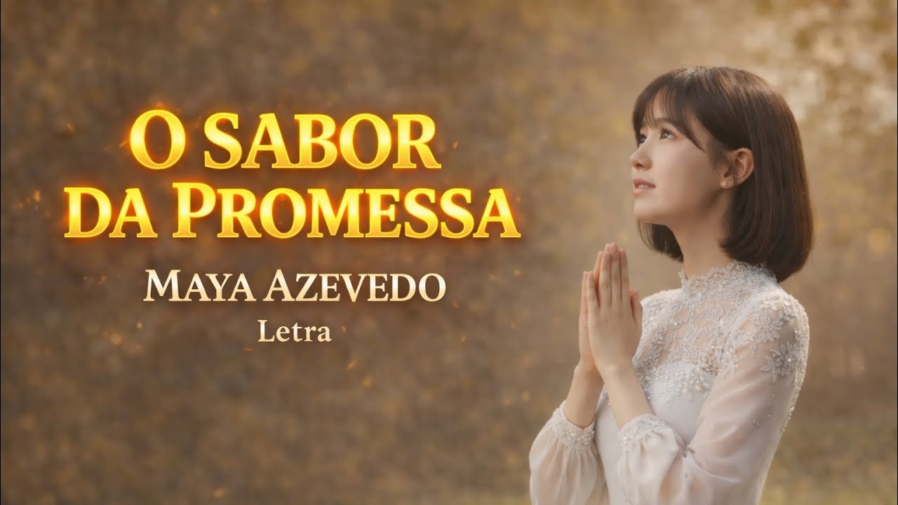 O Sabor da Promessa | Louvor Gospel com Letra – Maya Azevedo