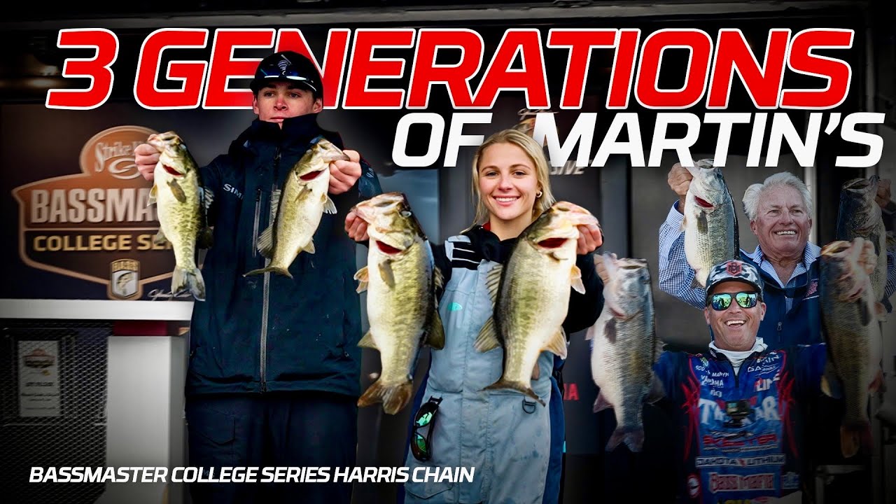 Completing 3 Generations of Martin's - Bassmaster College Series Harris Chain 2025 (Tournament)