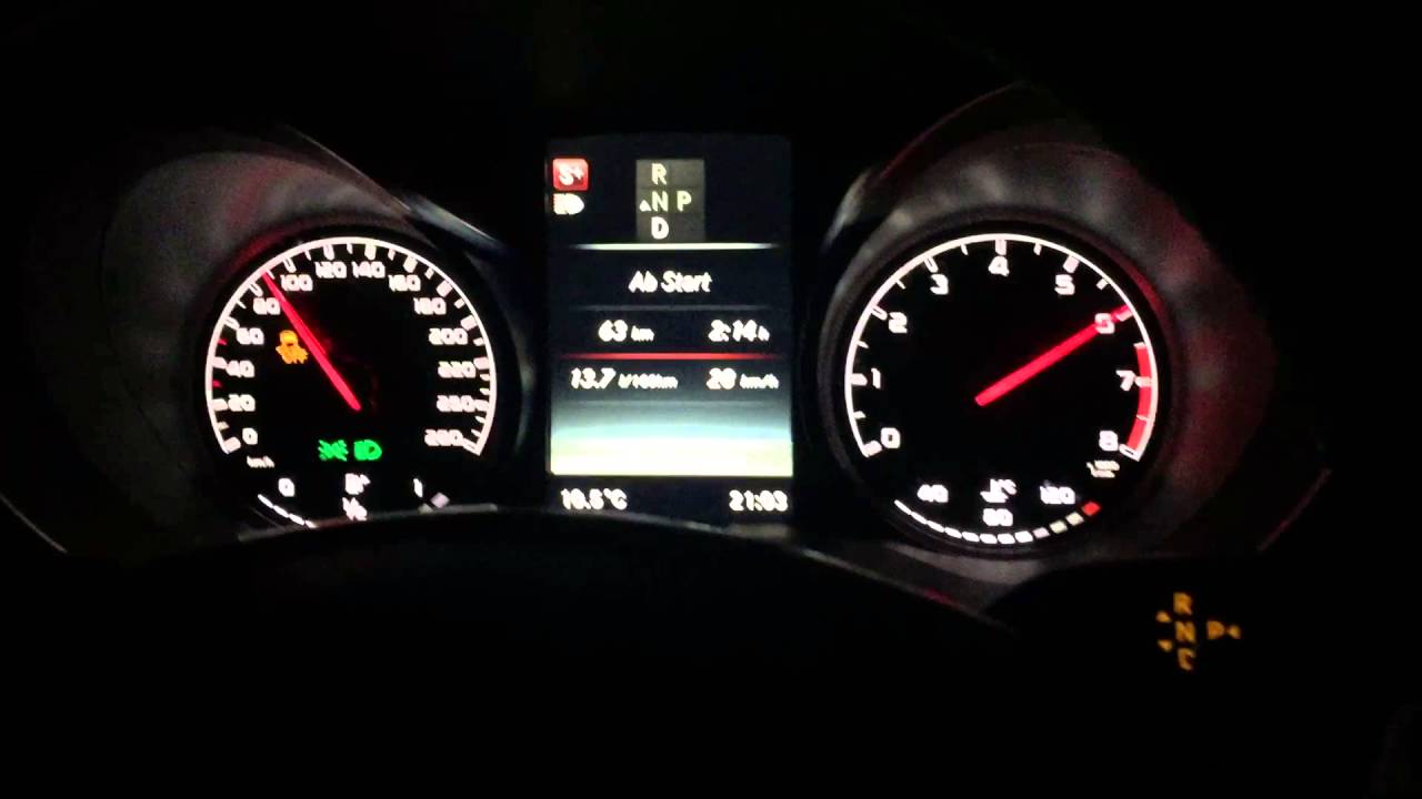 Mercedes C450 AMG 0-200 Stock