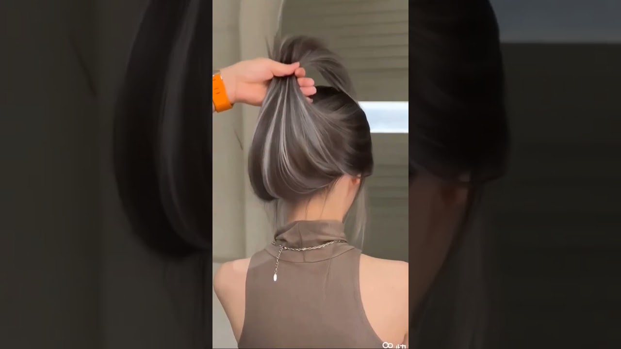 Highlights ash gray #shorts #h#hair @Beautyviz @InsiderBeauty @BeautyaMakeUp #viralshorts #reels
