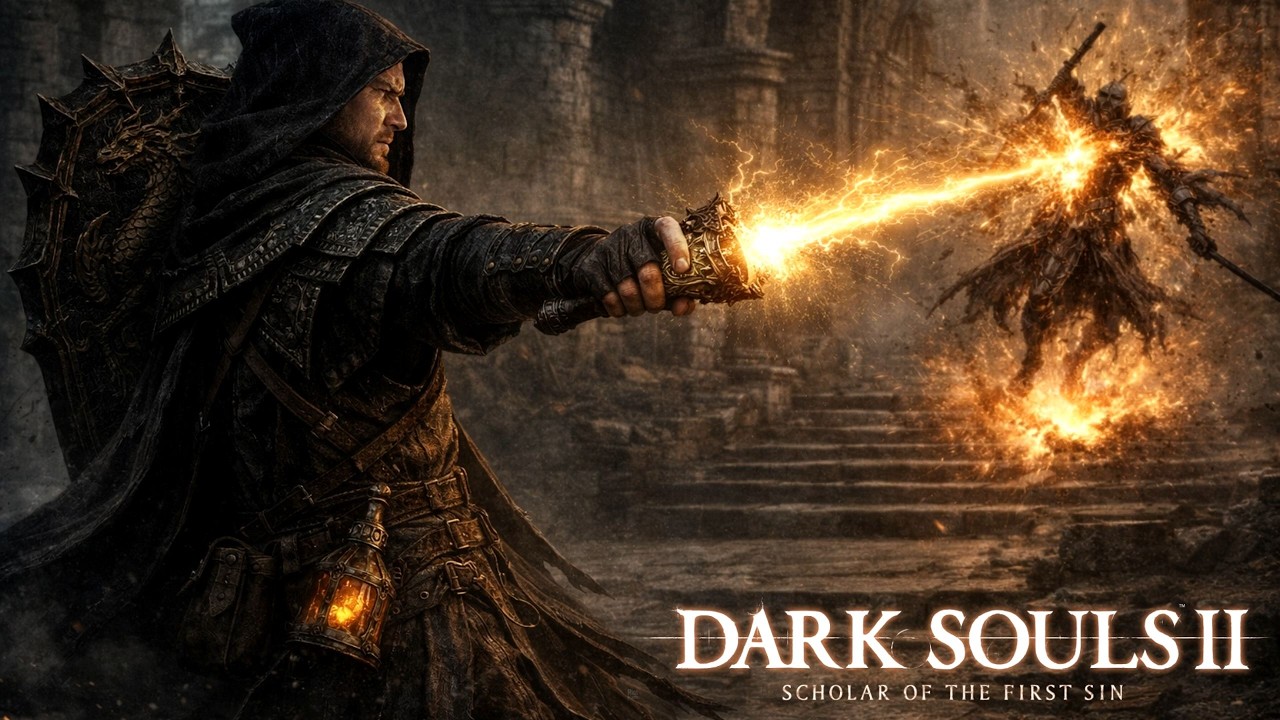 Dark Souls 2. Scholar of the first sin. Дранглик.