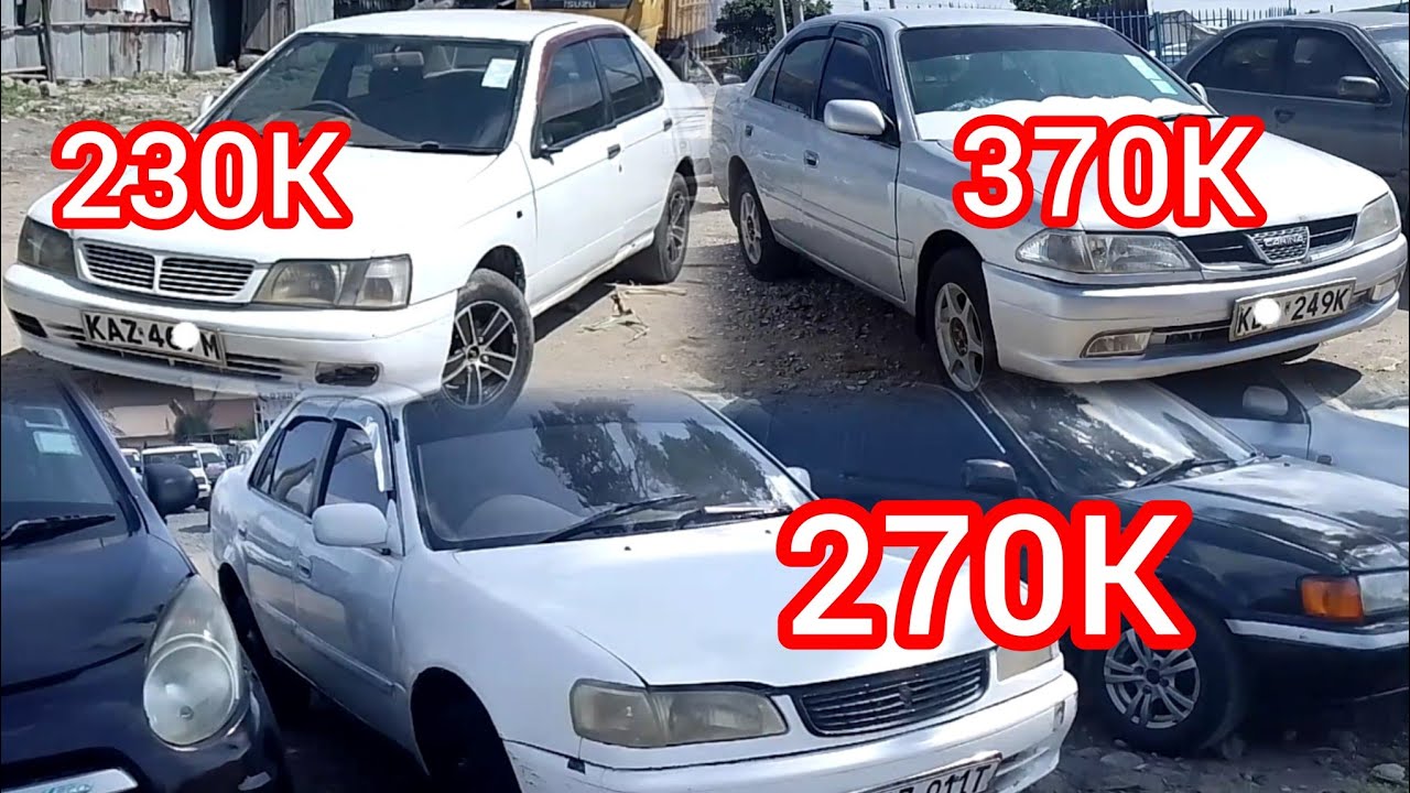 АВТОМОБИЛИ, КОТОРЫЕ МОЖНО ПРИОБРЕСТИ ВСЕГО ЗА 400 ТЫСЯЧ НА АВТОБАЗАРЕ В НАЙРОБИ 🚗🤑💸 | TOYOTA | NI...