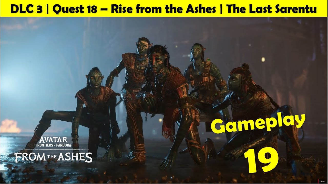 Avatar Frontiers of Pandora | From the Ashes DLC END | Rise from the Ashes | Gameplay Walkthrough 19