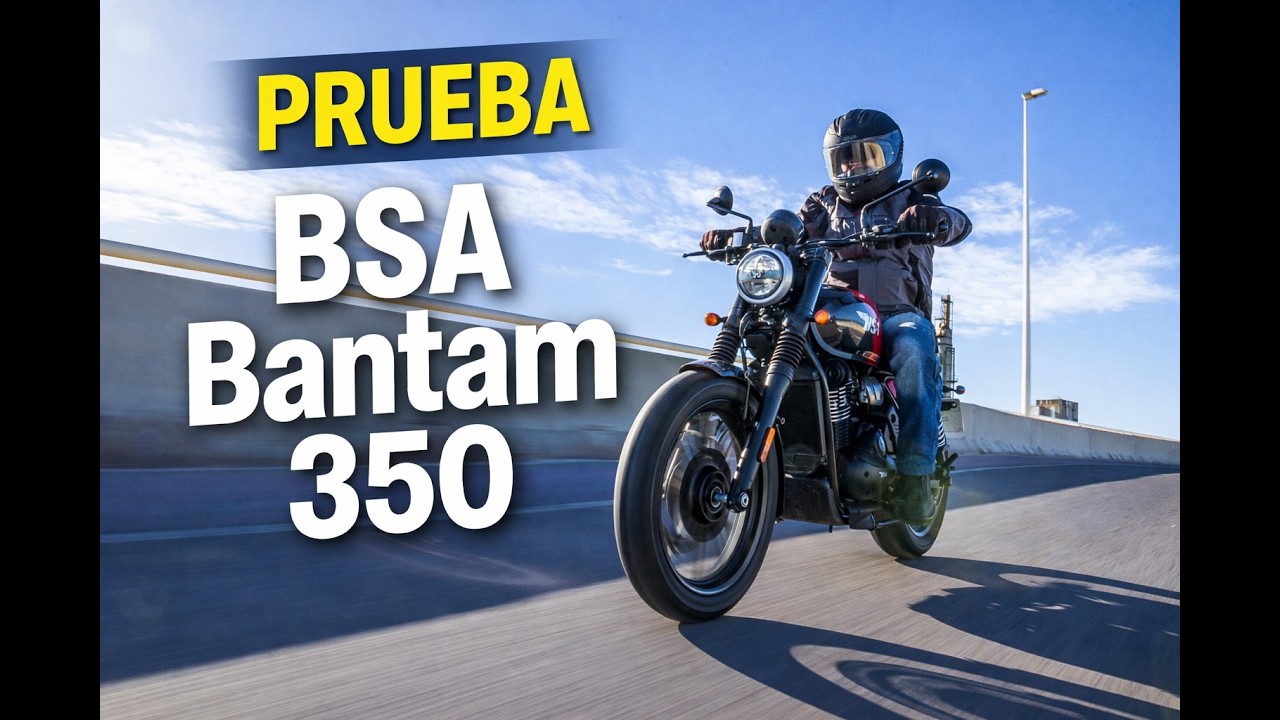 Prueba BSA Bantam 350: vuelve un nombre histórico para una moto con 