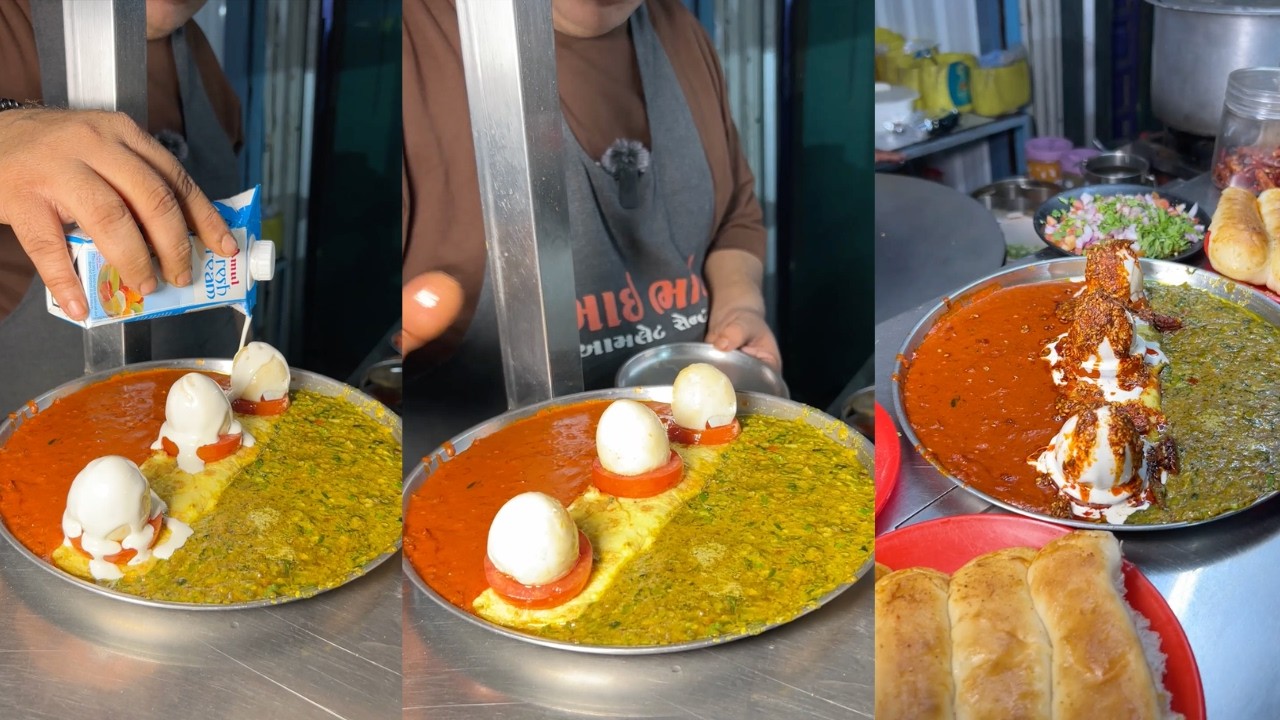 🥚 Dhurandhar Egg 😳 | India’s Most Viral Egg Dish | Street Food