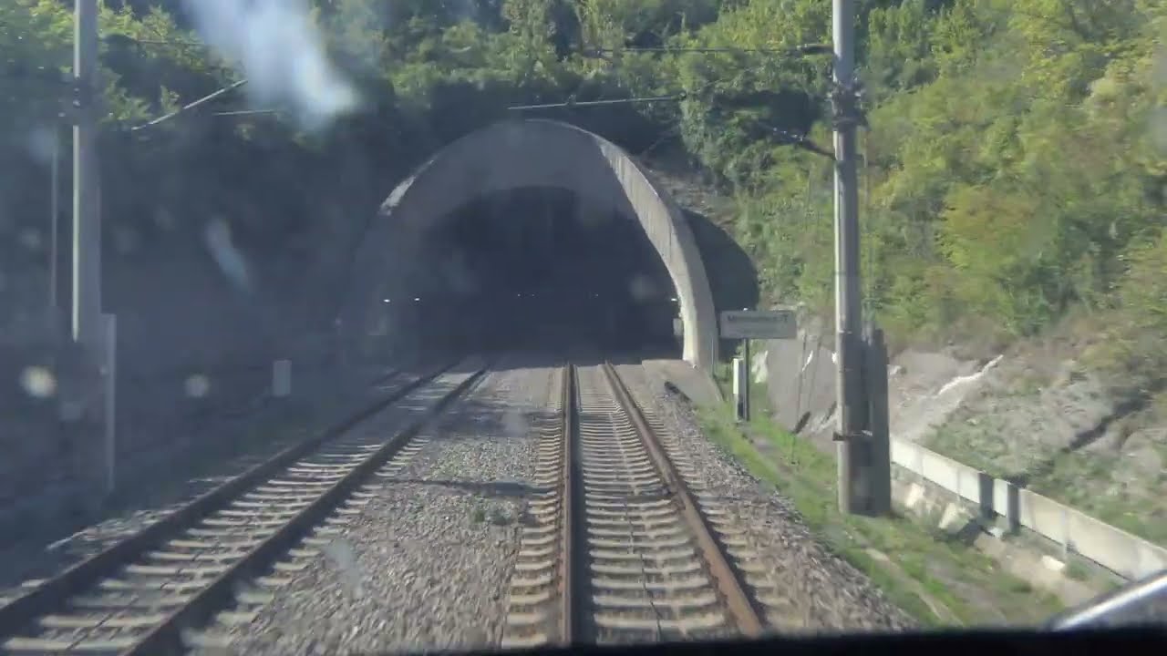 Führerstandsmitfahrt: BR 401 (ICE 1), Schnellfahrstrecke Stuttgart - Abzweig Rollenberg, 280 Km/h