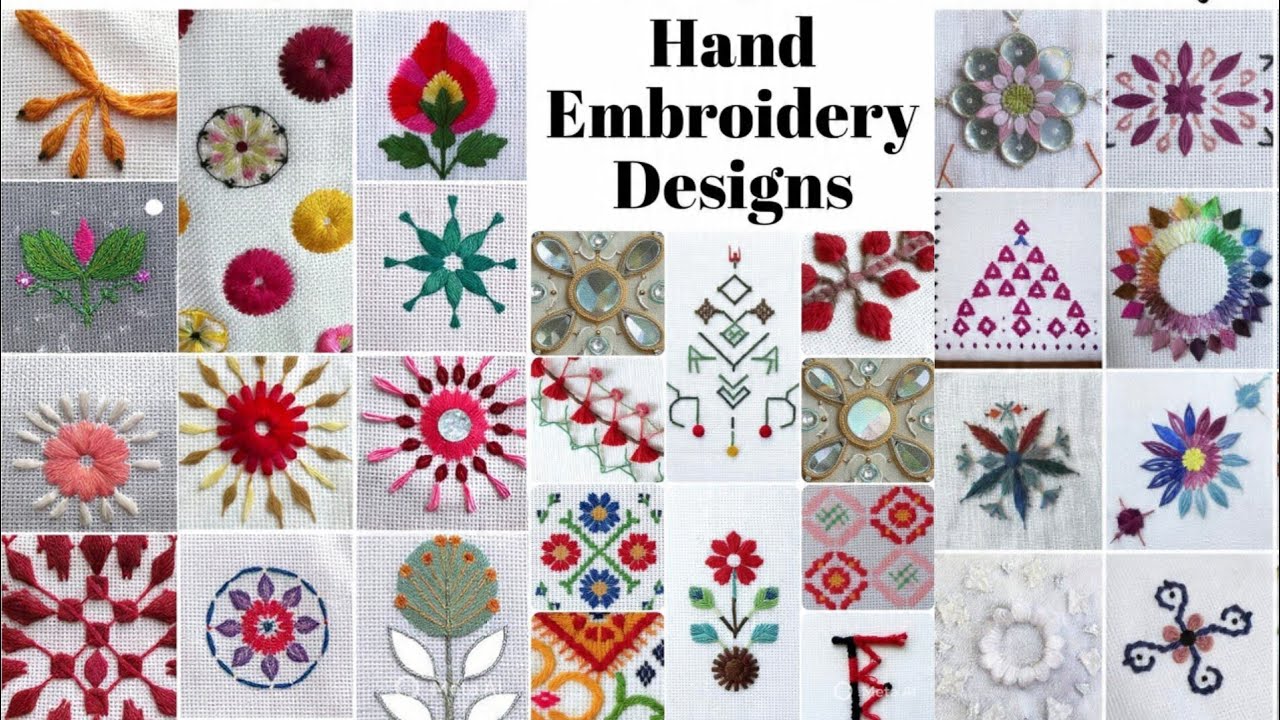 Easy Tricks in Hand Embroidery Stitches #fashiondesign #embroidery #easy #tricks #art 