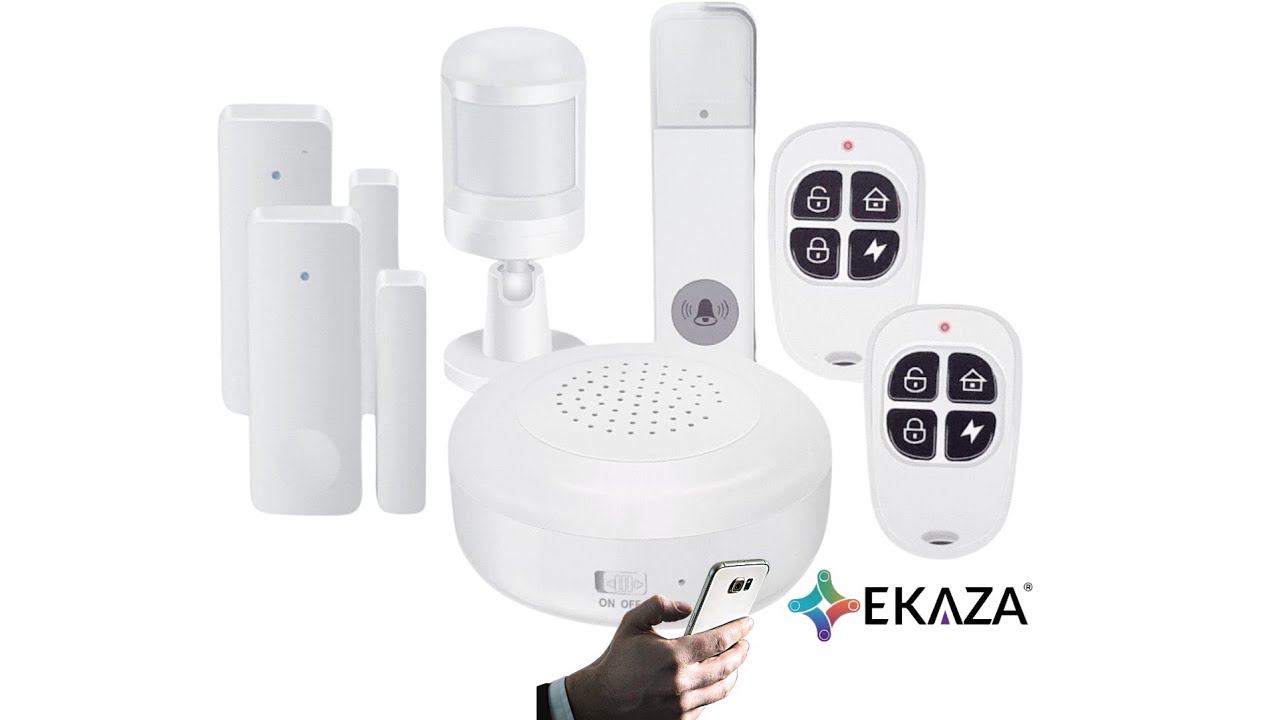 Kit Alarme Residencial Wi-Fi EKAZA/Como Adicionar seu sensor ao Kit#casainteligente#segurança