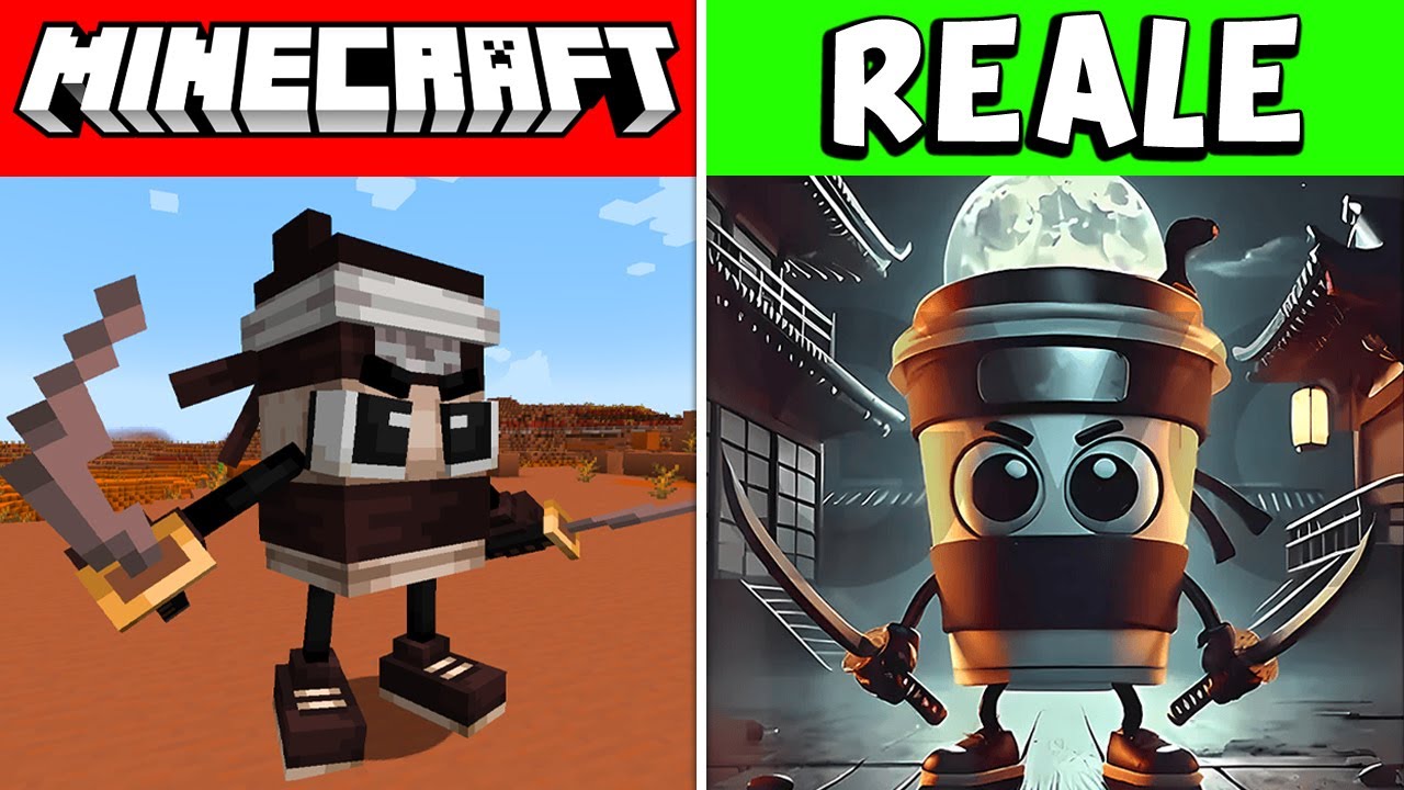 I BRAIN ROT DELLA VITA REALE SU MINECRAFT
