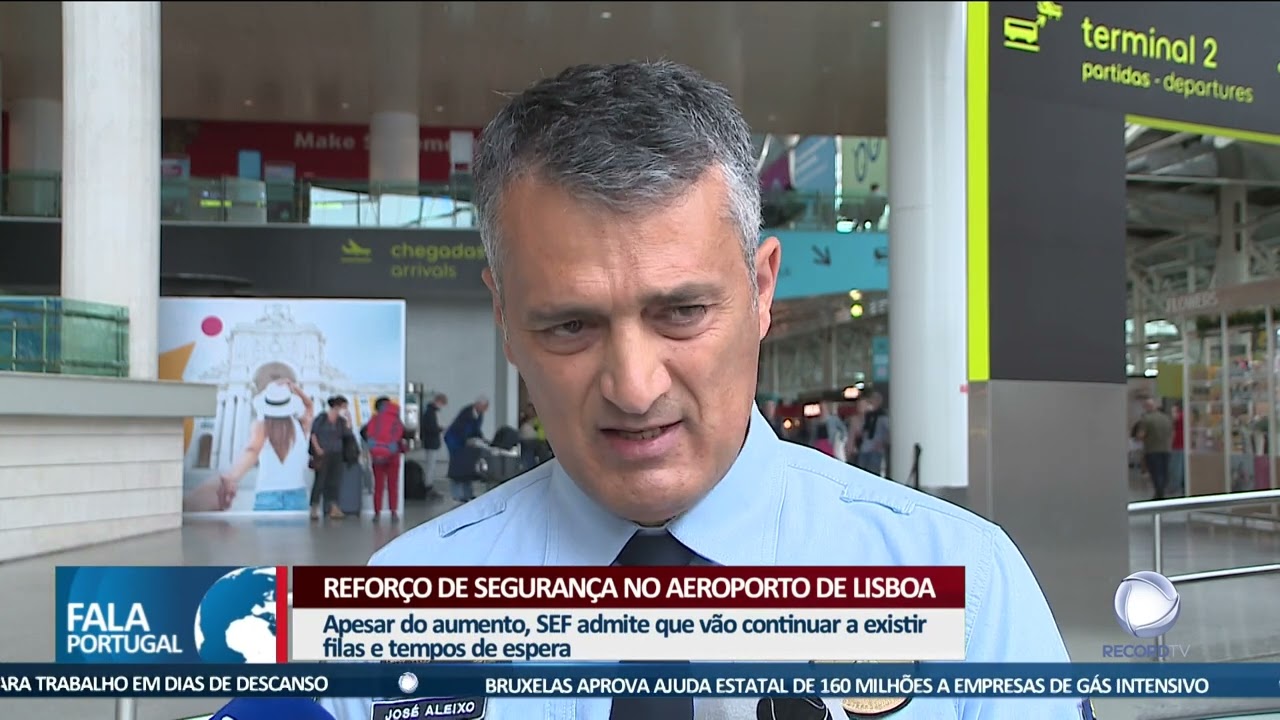 Reforço de segurança no Aeroporto de Lisboa