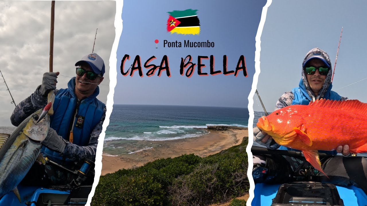 Рыбалка с каяка в Мозамбике — Casa Bella Getaway
