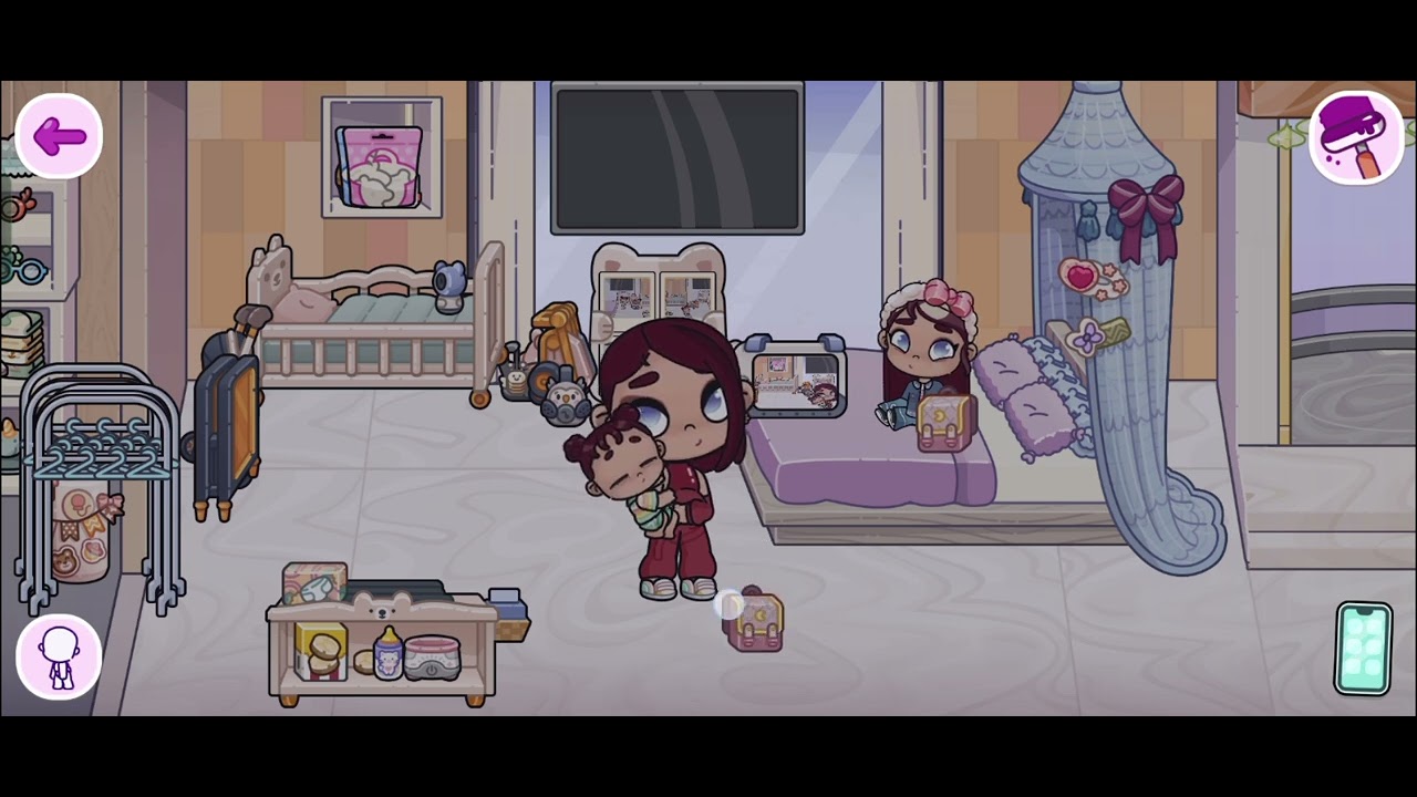 ★Parte 2, Primeiro dia de aula das meninas★