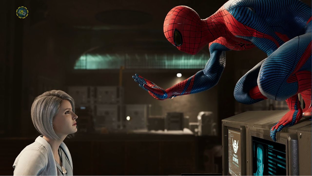 Spiderman Silver Sable Funny Moments | Max Setting Cutscene