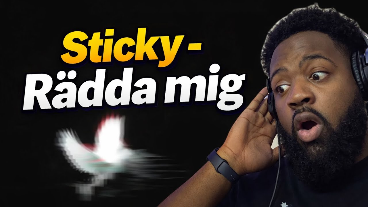 РЕАКЦИЯ АМЕРИКАНЦА НА ШВЕДСКИЙ РЭП | Sticky - Rädda mig (английские субтитлы)
