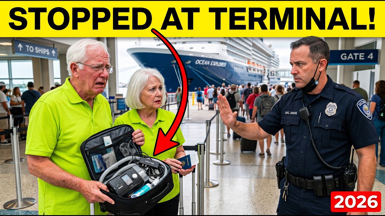EX-Cruise Security Reveals 15 Items Getting Flagged in 2026!