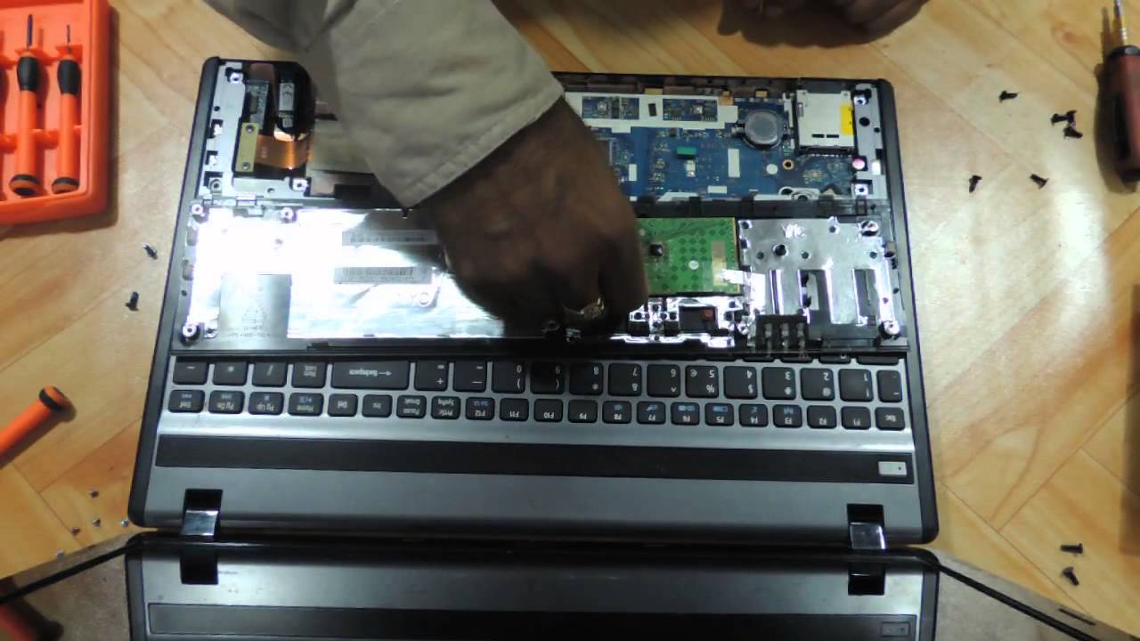 Замена клавиатуры Acer 5755