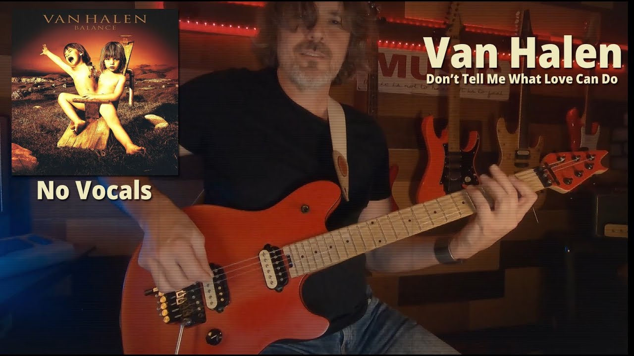 Van Halen | Don't Tell Me | Guitar Cover | No Vocals