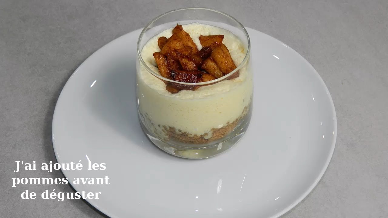 Tiramisu aux pommes #272 #plaisirdedéguster