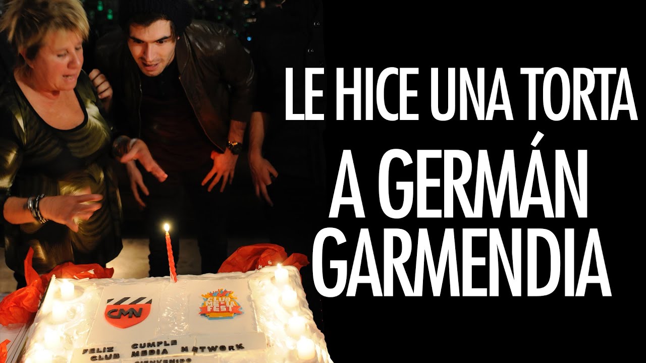 &iexcl;Le hice una torta a Germ&aacute;n Garmendia! | Madame Papin
