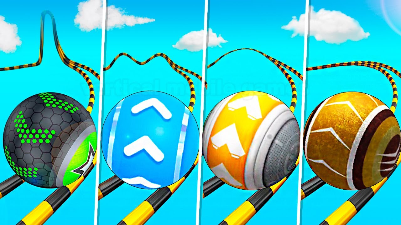 Going Balls vs Level Up Balls vs Rollance Adventure Balls vs GyroSphere Trials - Arrow Balls Race