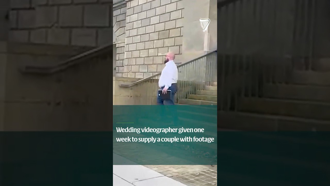 Wedding videographer given one week to supply a couple with footage