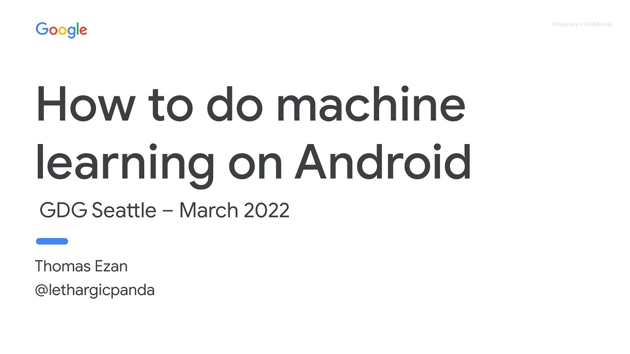 How to do Machine Learning On Android