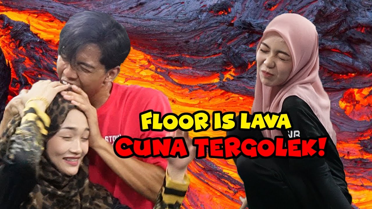 FLOOR IS LAVA CHALLENGE ! - CUNA TERGOLEK !