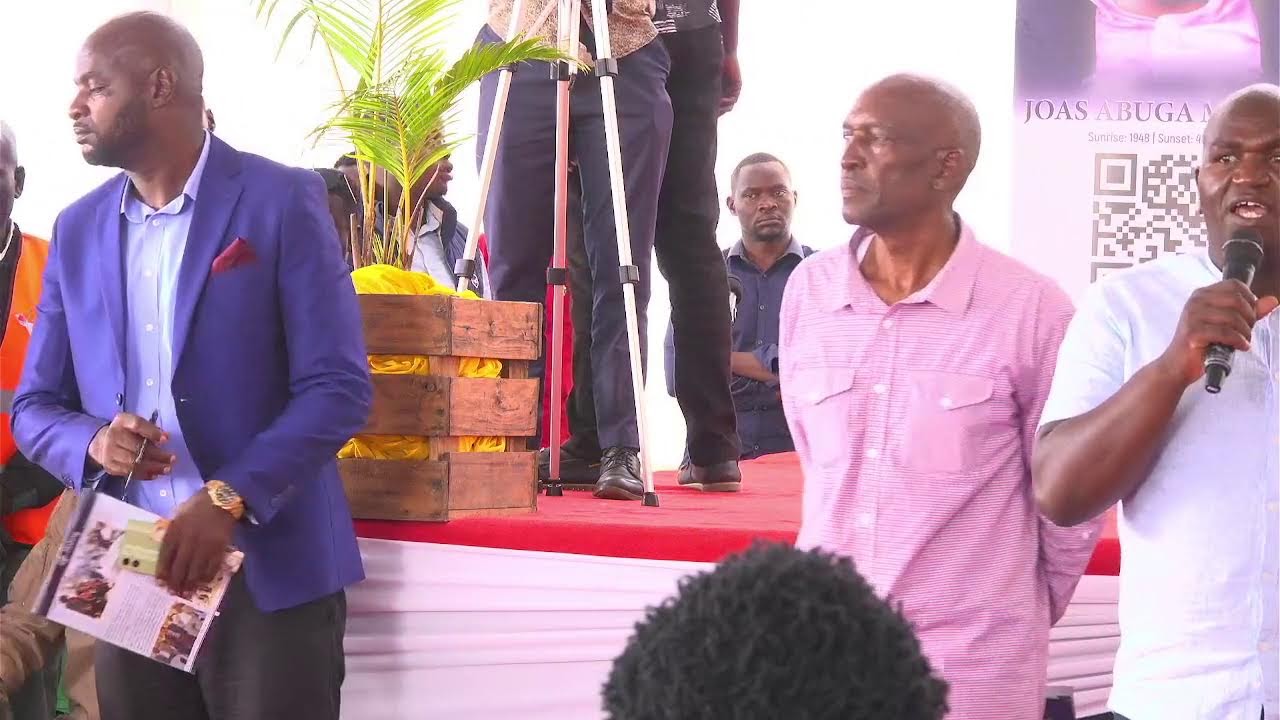 Happening now: Celebrating the Life of Joas Mogeni
