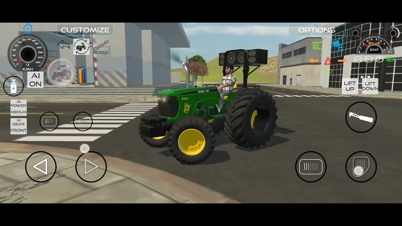 John Deere tochan for Swaraj new 855 Fe John Deere John Deere speed test very good performance