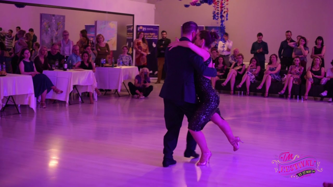 Lucas Molina Gazcon y Judit Somos at Tango Malena Festival 2018 1 #LucasyJudit