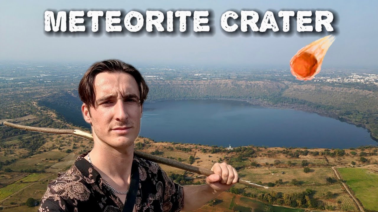 Indias mysterious crater that NASA studies: Lonar lake.