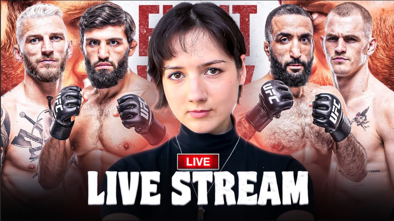UFC Tsarukyan vs Hooker LIVESTREAM & Full Fight Companion