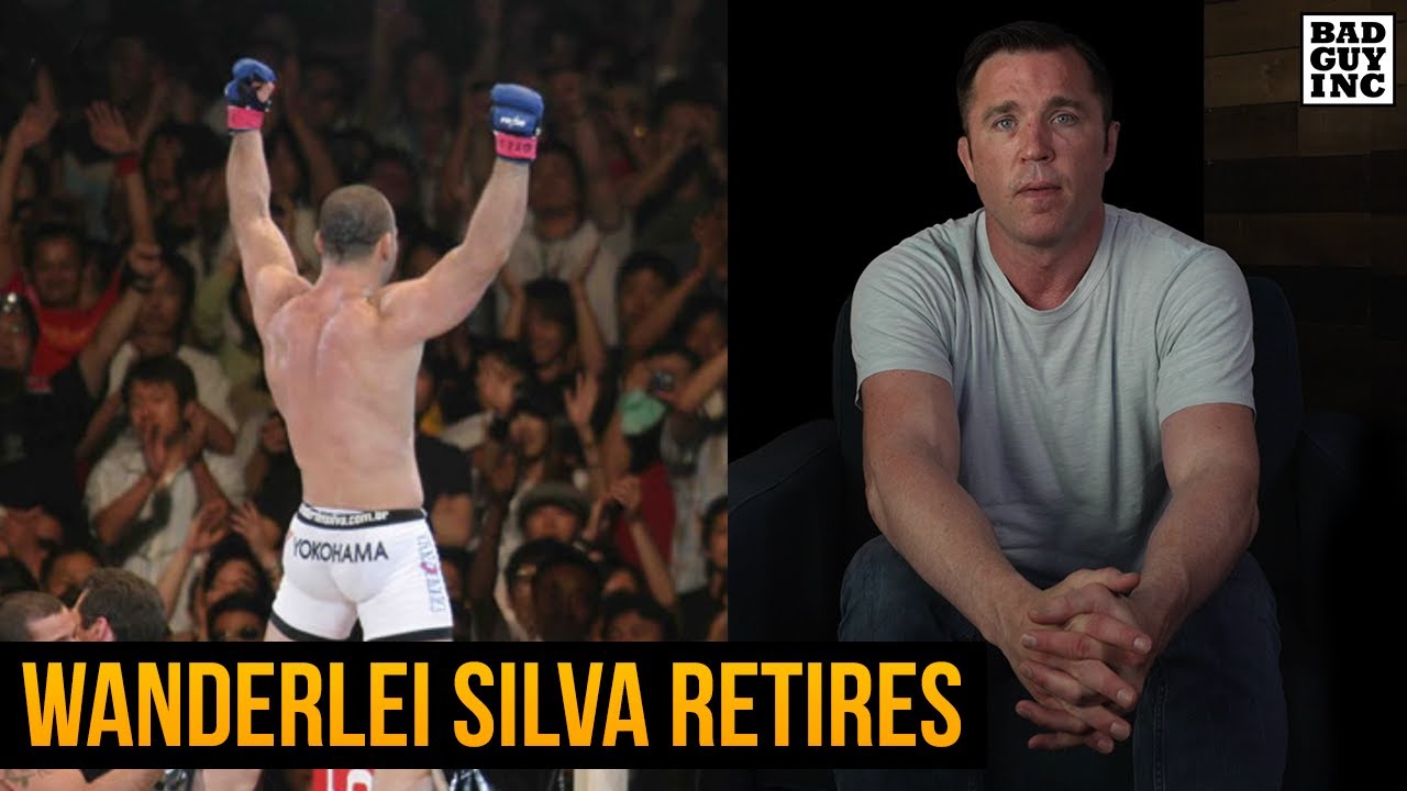 My old nemesis Wanderlei Silva retired…
