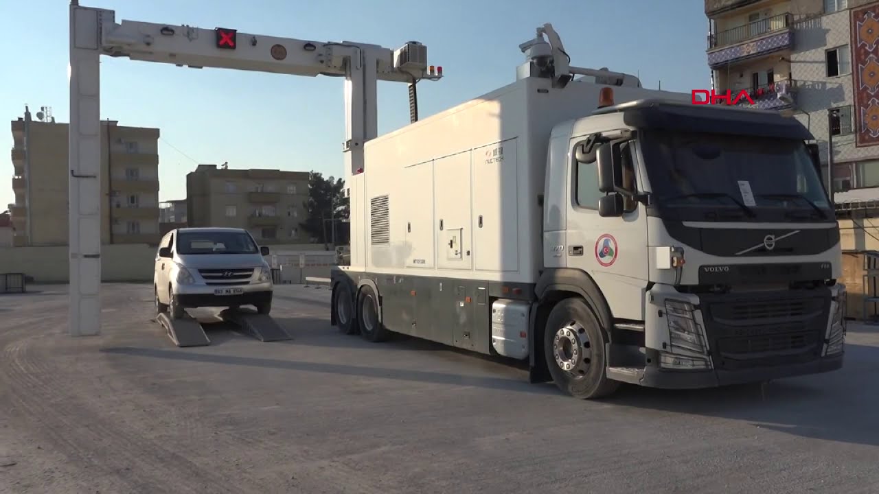 Akçakale Gümrük Kapısı'na yeni x-ray cihazı kuruldu