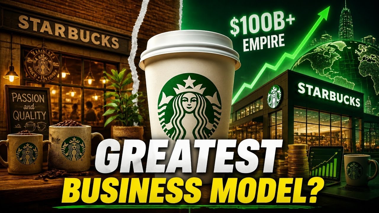 Starbucks Case Study| How they Built a $100B Habit, Not a Coffee | Howard Schultz (Animated Video)