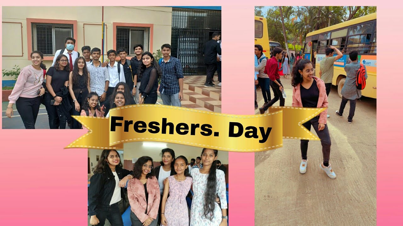 Freshers party vlog of narayana college. .
