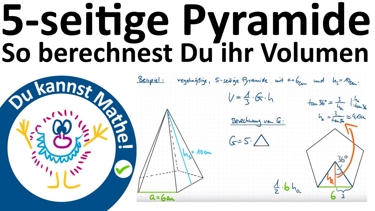 Volumen einer regelmäßigen, n-seitigen Pyramide