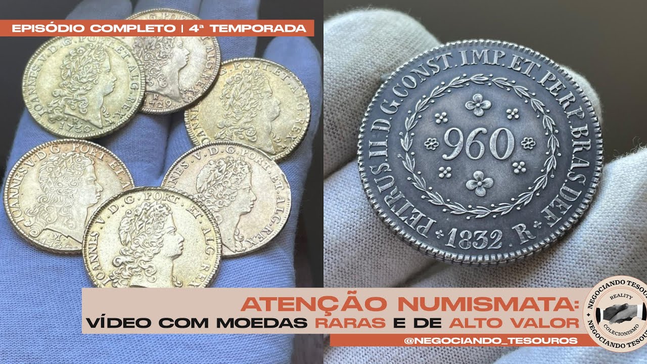 MOEDAS DE OURO E PRATA RARÍSSIMAS! MAGRÃO DESCOBRE UM TESOURO INCRÍVEL!