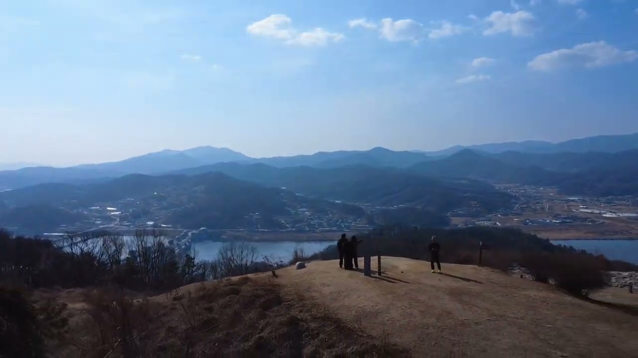여주 파사성에서 바라보는 남한강