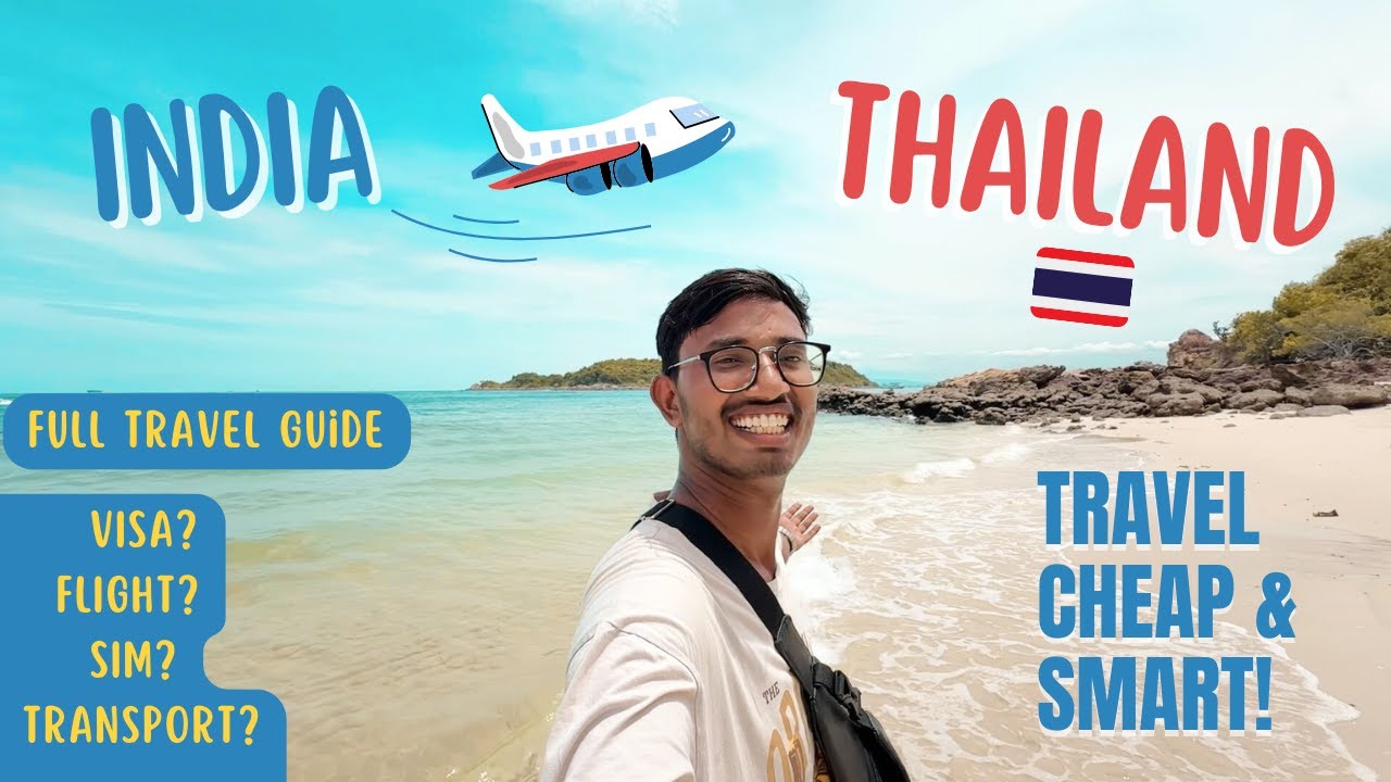 “India to Thailand Full Travel Guide ✈️ | Bangkok Arrival, Visa & First Vlog 🇮🇳➡️🇹🇭”
