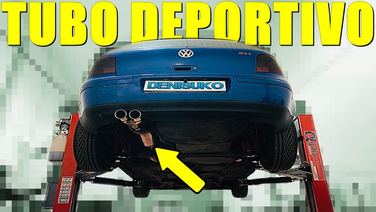 🔥Montamos TUBO de ESCAPE deportivo ¡Asi Suena! | GOLF GTI MK4🔊