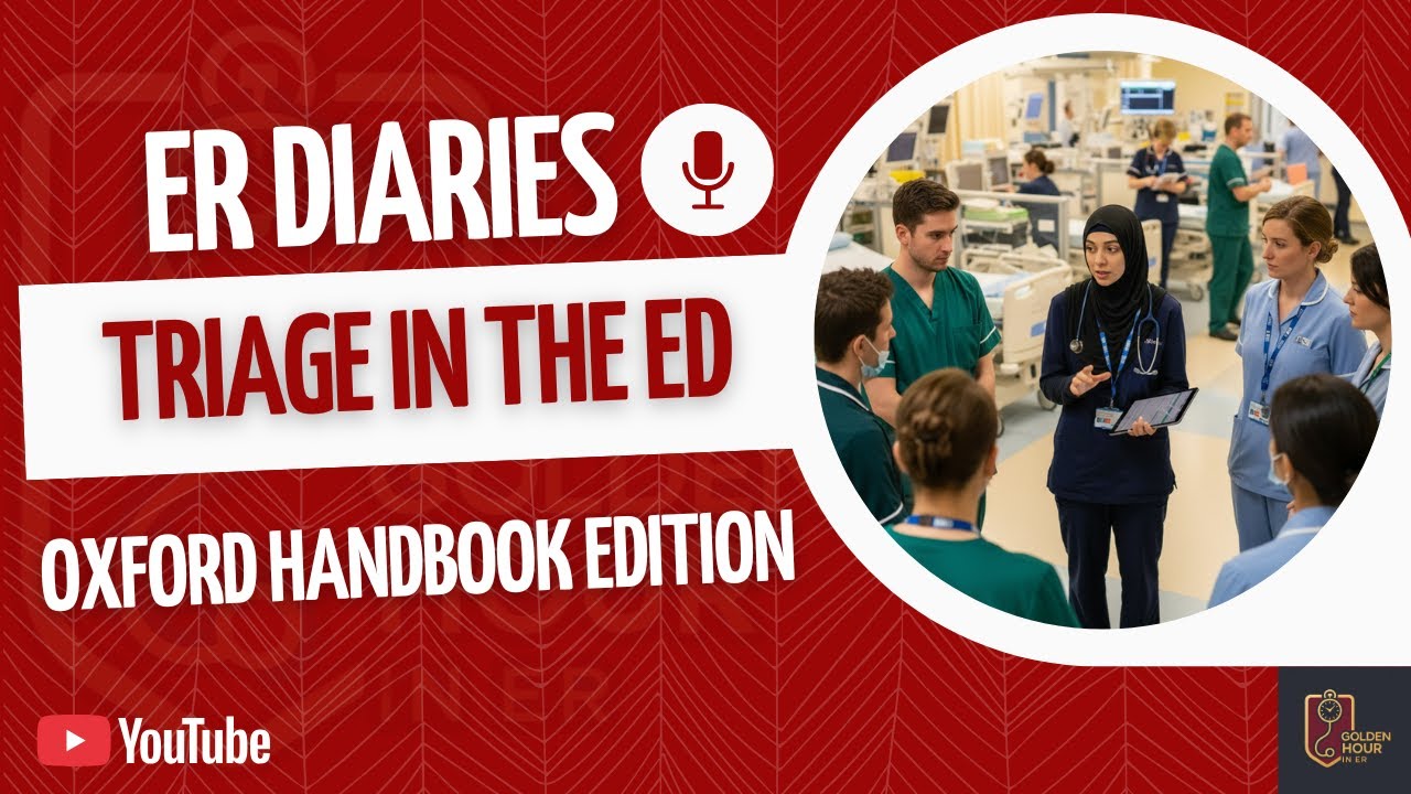 Who Gets Seen First in the ER? | Triage & Prioritisation Explained | Oxford Handbook Ep 5