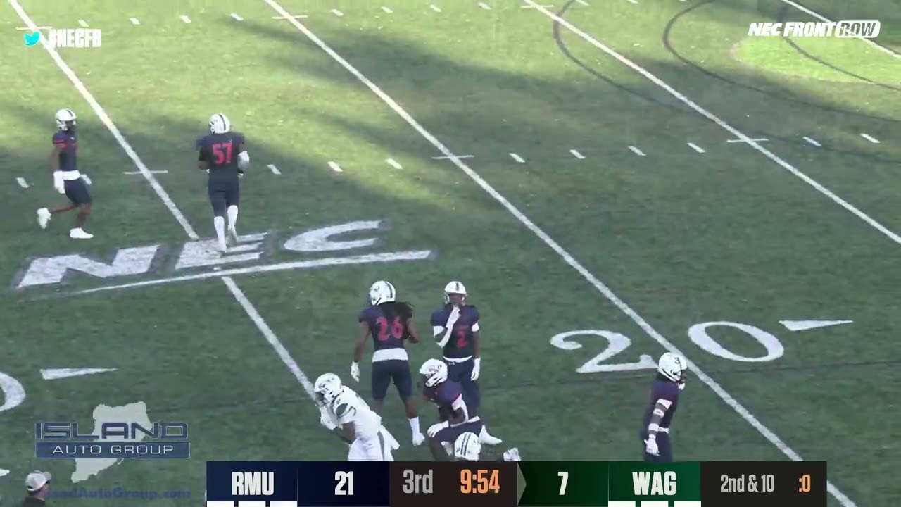 Highlights: Wagner Football vs. Robert Morris