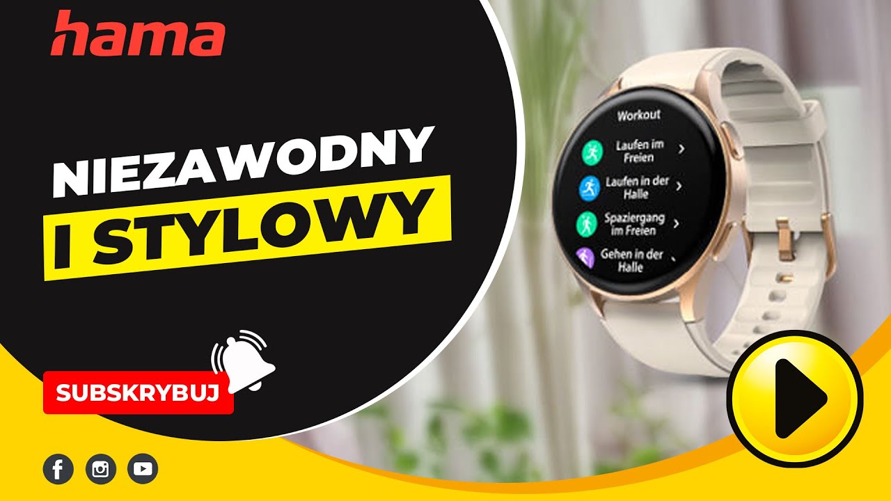 Smartwatch HAMA 8900 | Wideoprezentacja
