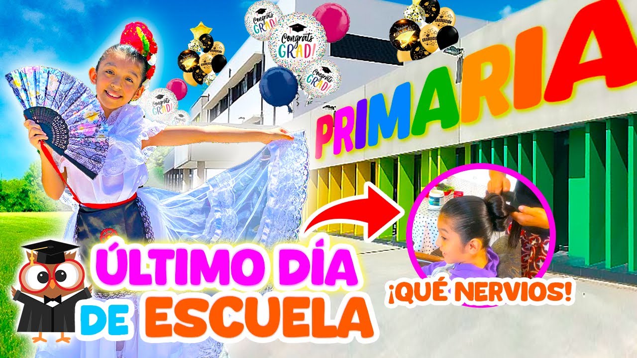 ÚLTIMO DÍA DE  ESCUELA😰 ¡ME PREPARE PARA BAILAR EN MI CLAUSURA! ¡Que nervios! lYo soy Aranza 💕