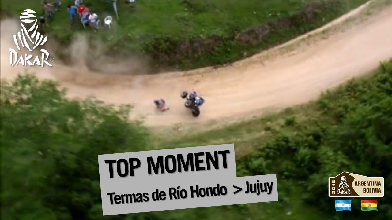 Stage / Etapa / Etape 3 - Alejandro Patronelli crashes - (Termas Rio Hondo / Jujuy)