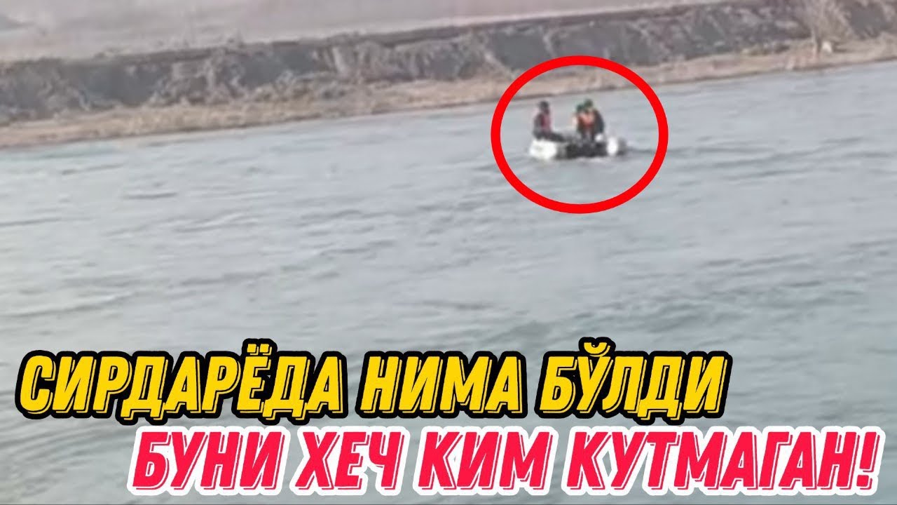 Бу хабарни ҳеч ким кутмаган эди Сирдарё!