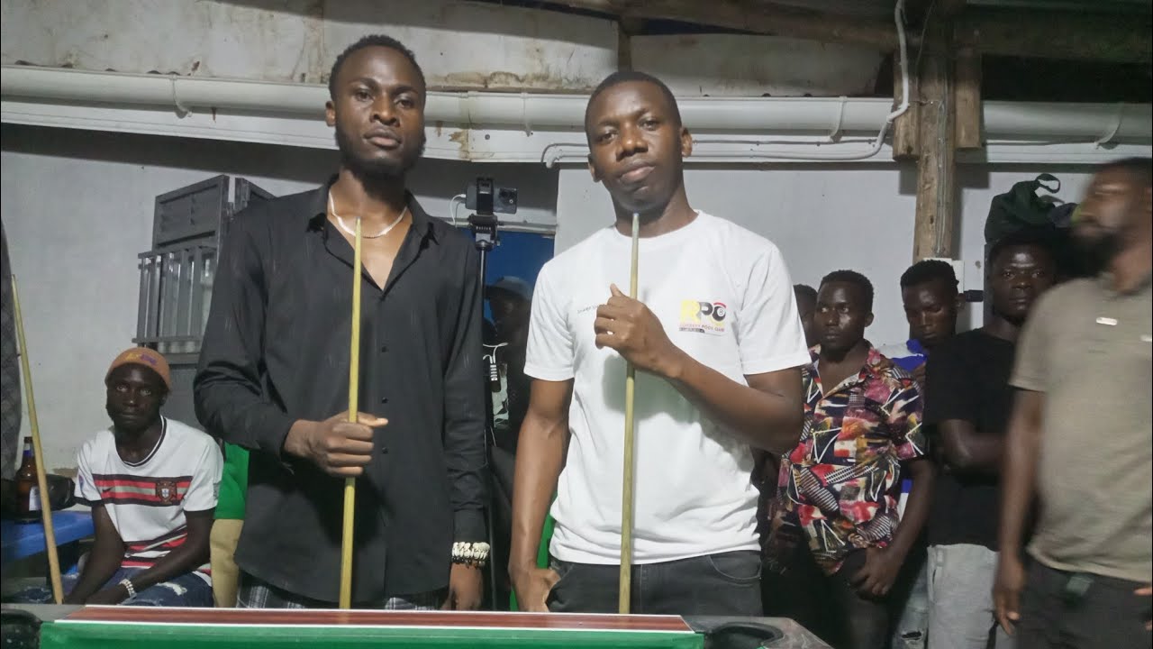 IAN KAZIBWE VS JOSEPH KASOZI:  Diplomat Billiards 20-man comp. RACE TO 5